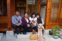 (2nd from left) Monica Tang, Year 3 student in Chinese Medicine; (4th)  Ellen Tsang, Year 4 student in Professional Accountancy